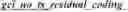 Fig. 477 - RESIDUAL AND COEFFICIENTS CODING FOR VIDEO CODING