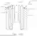 Fig. 124 - STAPLE CARTRIDGE COMPRISING FORMATION SUPPORT FEATURES