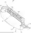 Fig. 01 - Active grille shutters for vehicles including integrated pedestrian guards