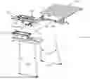 Fig. 01 - Cooking stove with integrated collapsible table