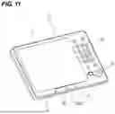 Fig. 12 - Input device having a near-field detection substrate positioned relative to a touch panel
