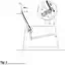 Fig. 02 - A MECHANICAL SEATING DEVICE WITH AN AUTOMATICALLY ADJUSTED HEADREST