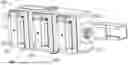 Fig. 01 - L-TYPE ELECTRICAL OUTLET HOUSING AND MOUNTING KIT