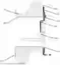 Fig. 01 - SMART DOOR LOCK INTEGRATED AIR CHANNEL TO MOUNTING BRACKET FOR VENTILATION