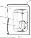 Fig. 02 - SMART DOOR LOCK INTEGRATED AIR CHANNEL TO MOUNTING BRACKET FOR VENTILATION