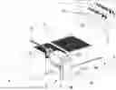 Fig. 01 - DEVICE FOR CLEANING SUPPORT BARS OF A FIRST WORKPIECE SUPPORT OF A FIRST LASER CUTTING MACHINE