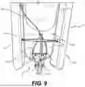Fig. 08 - Pedal drive and steering assembly for inflatable watercraft and watercraft combined with same