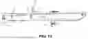 Fig. 12 - Pedal drive and steering assembly for inflatable watercraft and watercraft combined with same