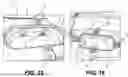 Fig. 14 - Pedal drive and steering assembly for inflatable watercraft and watercraft combined with same