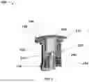 Fig. 08 - CONCENTRATED CLEANING POD, DISPENSER, AND RETAINING-EJECTING MECHANISM FOR DISPENSING CLEANING SOLUTION THEREFROM