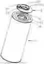 Fig. 01 - FILTER WITH ROTATING DEVICE