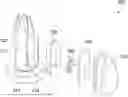 Fig. 01 - DISPENSING TIP ASSEMBLY INCLUDING FOODSTUFF ADDITIVE DISPENSER FOR PRESSURIZED FOODSTUFF CONTAINER