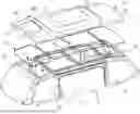 Fig. 01 - Roof Structure for Vehicle