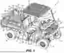 Fig. 02 - VEHICLE HAVING SUPPORT HOLDERS BELOW A CARGO BED