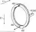 Fig. 01 - HEADER GUIDING FLUID FLOW TO AND FROM COOLING CHANNELS IN A HIGH DENSITY MOTOR