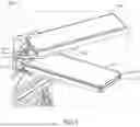 Fig. 02 - Console mounted tray table with helical pivot