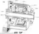 Fig. 41 - Systems for cooling an electrical engine for eVTOL aircraft using an end bell assembly connected to a thermal plate