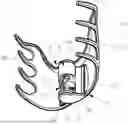 Fig. 01 - CLAMP WITH ELASTIC OPENING FUNCTION