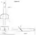 Fig. 08 - Apparatus for delivery of carbon dioxide to a concrete mix in a mixer and determining flow rate
