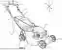 Fig. 02 - BLADE CONTROL SYSTEM AND LAWNMOWER
