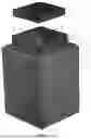 Fig. 02 - CATCH BASIN INSERT STORMWATER FILTERING APPARATUS HAVING A PLANAR FRAME AND GEOTEXTILE FABRIC BASKET SUPPORTED THEREBY FOR DEBRIS AND TRASH CAPTURE