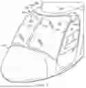 Fig. 07 - Energy attenuating aircraft windshield corner supports, systems and methods