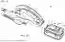 Fig. 22 - Electric tool powered by a plurality of battery packs and adapter therefor
