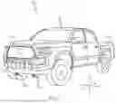 Fig. 02 - COLLAPSING TOW HOOK ASSEMBLIES AND VEHICLES INCLUDING SAME