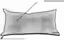 Fig. 01 - NOVEL ZIPPERED PILLOWCASE THAT PROVIDES INTERIOR STORAGE FOR VOLUMINOUS SOFT ITEMS