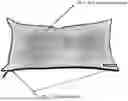 Fig. 02 - NOVEL ZIPPERED PILLOWCASE THAT PROVIDES INTERIOR STORAGE FOR VOLUMINOUS SOFT ITEMS