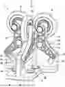 Fig. 01 - ROLLER GUIDE SHOE FOR GUIDING AN ELEVATOR CAR OR A COUNTERWEIGHT OF AN ELEVATOR