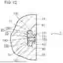 Fig. 13 - Fixing structure for turbine rotor blade