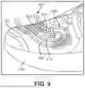 Fig. 10 - Upper for article of footwear with forefoot airflow features
