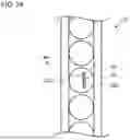 Fig. 24 - IMAGE SENSOR UNIT WITH ERECTING EQUALMAGNIFICATION LENS ARRAY HAVING A LENS WITH OPTICALLY DISCONTINUOUS PORTION