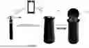 Fig. 63 - ASSISTIVE STAND FOR COSMETIC APPLICATOR CONFIGURED FOR USERS WITH LIMITED MOBILITY