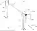 Fig. 02 - HANDLE ASSEMBLY FOR TRAILER LANDING GEAR