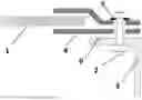 Fig. 01 - GLAZING MOUNTED ON A STRUCTURE BY FIXING POINTS OF WHICH AT LEAST ONE IS FREE OF PLAY WITH RESPECT TO THE GLAZING OR TO A PINCHING FRAME THEREOF