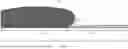 Fig. 38 - OPTO-ELECTRONIC DEVICE INCLUDING EM RADIATION TRANSMISSIVE REGIONS BETWEEN EMISSIVE REGIONS