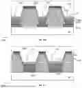 Fig. 51 - OPTO-ELECTRONIC DEVICE INCLUDING EM RADIATION TRANSMISSIVE REGIONS BETWEEN EMISSIVE REGIONS