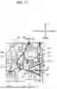 Fig. 12 - LABEL AFFIXING DEVICE INCLUDING PEELING PART PEELING LABEL OFF RELEASE MATERIAL, AFFIXING PART AFFIXING LABEL TO ADHEREND, AND DISCHARGE PART THROUGH WHICH RELEASE MATERIAL IS DISCHARGED