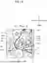 Fig. 15 - LABEL AFFIXING DEVICE INCLUDING PEELING PART PEELING LABEL OFF RELEASE MATERIAL, AFFIXING PART AFFIXING LABEL TO ADHEREND, AND DISCHARGE PART THROUGH WHICH RELEASE MATERIAL IS DISCHARGED