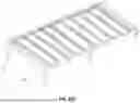 Fig. 33 - BED FRAME SUPPORT STRUCTURE, BED FRAME AND BED