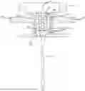 Fig. 01 - Horn adaptive electrical connection unit for quick-release steering wheel assembly
