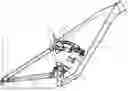 Fig. 01 - REAR SUSPENSION SYSTEM FOR BICYCLES
