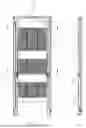 Fig. 03 - CONNECTING STRUCTURE OF HANDRAIL AND LADDER FRAME OF LAMBDOID FOLDABLE LADDER