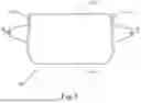 Fig. 06 - VEHICLE WINDSHIELD COVER WITH AN EXTENSION FLAP
