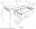 Fig. 03 - S-SHAPED FLANGES THAT RETAIN A LAUNDRY BAG OPEN IN A DRAWER