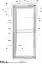 Fig. 05 - ATTACHMENT ASSEMBLY FOR AN INSULATED DOOR