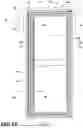 Fig. 11 - ATTACHMENT ASSEMBLY FOR AN INSULATED DOOR