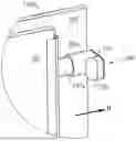 Fig. 01 - INTEGRATED SLIDING GLASS PANEL BUMPERS